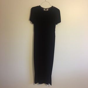 Burgundy Velvet Cocktail Dress